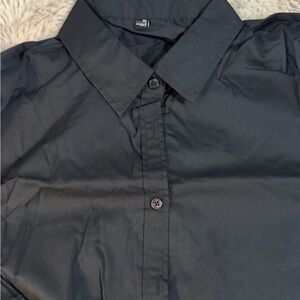 🖤 H&H Classic Black Button-Up Shirt - Design In Italy, Size XL 🖤